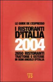 I ristoranti d'Italia 2004