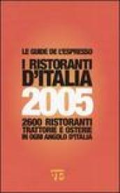 I ristoranti d'Italia 2005