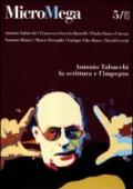 Micromega. 5: Antonio Tabucchi, la scrittura e l'impegno