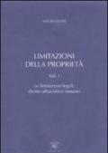 Limitazioni della proprietà: 1