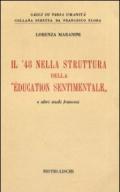 Il quarantotto nella struttura dell'«Education sentimentale» e altri studi francesi