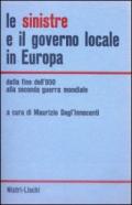 Le sinistre e il governo locale in Europa