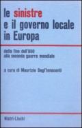 Le sinistre e il governo locale in Europa