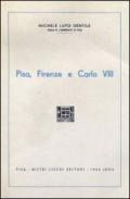 Pisa, Firenze e Carlo VIII