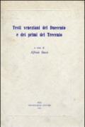 Testi veneziani del Duecento e dei primi del Trecento