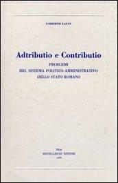 Adtributio e contributio