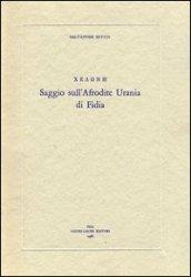 Saggio sull'Afrodite Urania di Fidia