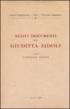Nuovi documenti su Giuditta Sidoli