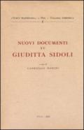 Nuovi documenti su Giuditta Sidoli