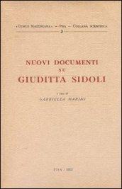Nuovi documenti su Giuditta Sidoli