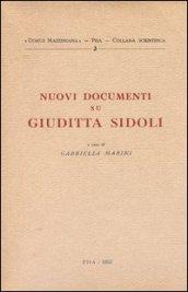 Nuovi documenti su Giuditta Sidoli