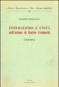 Federalismo e unità nell'azione di Enrico Cernuschi (1848-1851)