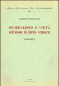 Federalismo e unità nell'azione di Enrico Cernuschi (1848-1851)