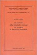 La funzione delle tematiche musicali nei romanzi di Johannes Bobrowski