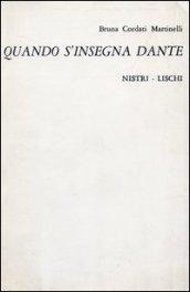 Quando s'insegna Dante