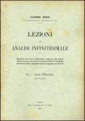 Lezioni di analisi infinitesimale: 2