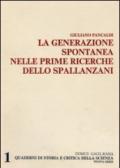 La generazione spontanea nelle prime ricerche dello Spallanzani