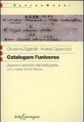 Catalogare l'universo. Approcci semiotici alla bibliografia