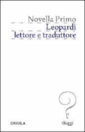 Leopardi, lettore e traduttore