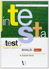 In test... a italiano. Prove INVALSI. Per la Scuola media. 3.