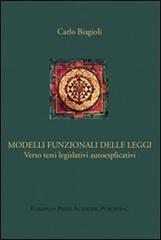 Modelli funzionali delle leggi. Verso testi legislativi autoesplicativi