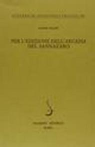 Per l'edizione dell'«Arcadia» del Sannazaro