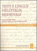 I testi e le lingue dell'Italia Medievale
