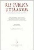 Res publica litterarum. Studies in the classical tradition. 32.