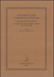 Censimento dei commenti danteschi. 3.Le lecturae Dantis e le edizioni delle Opere di Dante dal 1472 al 2000