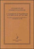 Censimento dei commenti danteschi. 2.I commenti di tradizione a stampa (dal 1477 al 2000) e altri di tradizione manoscritta posteriori al 1480