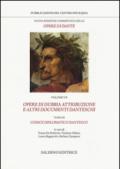 Nuova edizione commentata delle opere di Dante. 7/3: Opere di dubbia attribuzione e altri documenti danteschi: Codice diplomatico dantesco
