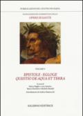 Nuova edizione commentata delle opere di Dante. 5: Epistole. Egloge. Questio de aqua et terra