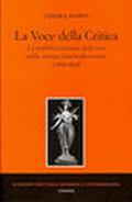 La voce della critica. La pubblicazione delle arti nella stampa lombardo-veneta (1800-1848)