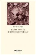 L'esperienza e l'insieme totale. L'orizzonte di Husserl e il principio del realismo critico