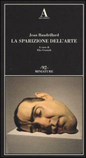 La sparizione dell'arte