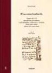 Il taccuino lombardo di Luigi Lanzi. Viaggio del 1973 specialmente pel milanese e pel parmigiano, mantovano e veronese, musei quivi veduti: pittori che vi sono...