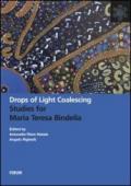 Drops of light coalescing. Studies for Maria Teresa Bindella