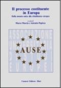 Il processo costituente in Europa. Dalla moneta unica alla cittadinanza europea