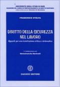 Diritto della sicurezza nel lavoro