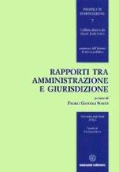 Rapporti tra amministrazione e giurisdizione