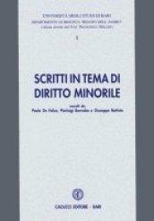 Scritti in tema di diritto minorile