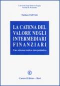 La catena del valore negli intermediari finanziari. Uno schema teorico interpretativo