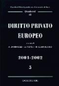 Diritto privato europeo: 5