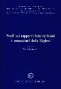 Studi sui rapporti internazionali e comunitari delle regioni