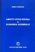 Aspetti etico-sociali in economia aziendale