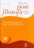 Post-filosofie. Rivista di pratica filosofica e di scienze umane: 1