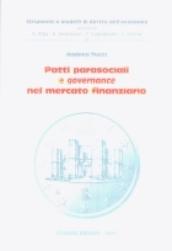 Patti parasociali e governance nel mercato finanziario