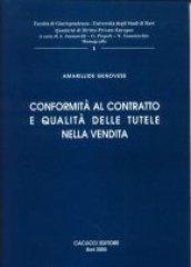 Conformità al contratto e qualità delle tutele nella vendita