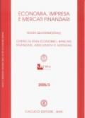 Economia, impresa e mercati finanziari (2005). Vol. 3