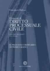Elementi di diritto processuale civile: 2\1